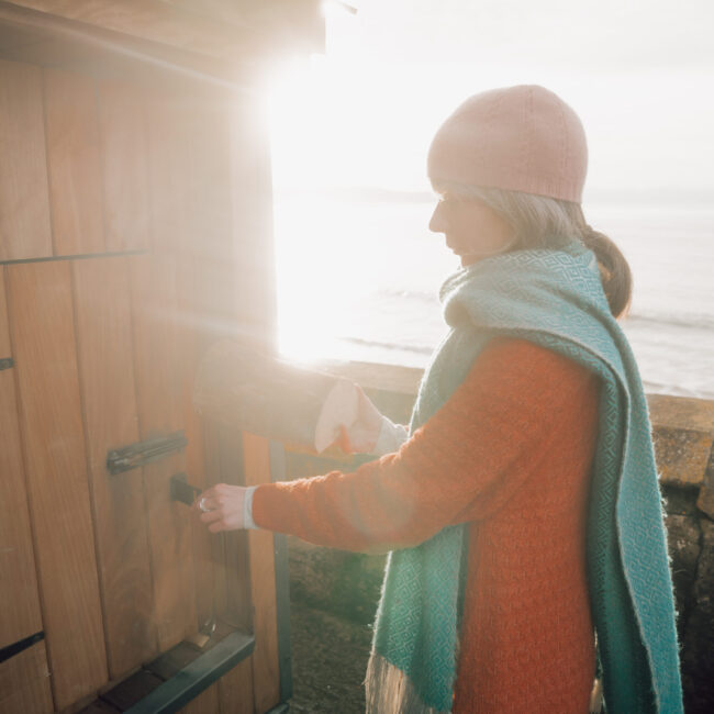 Bronwyn Connolly, Founder of Wild Wellness Sauna at Garrettstown Beach Cork