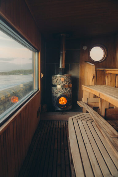 Wild Welness Sauna, inside photo